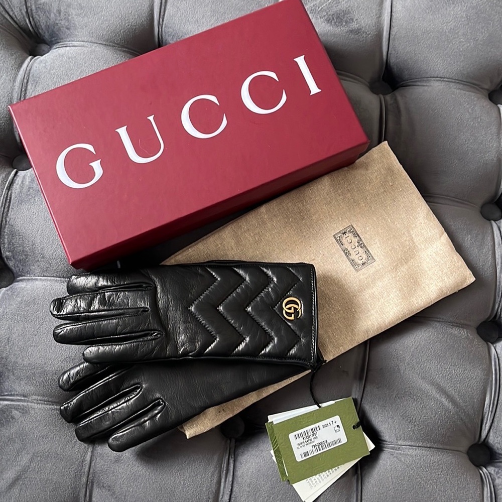 Gucci Leather Gloves